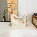 Light Elegant | Bucket Bag Chic | Pearl Handle