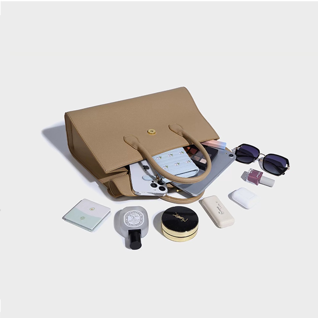 Premium Leather Tote | Elegant Work & Daily Carry