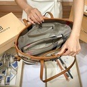 Classic Large-Capacity Tote Bag – Travel, Work & Everyday Use