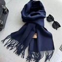 100% Wool Solid Color Scarf । Warm Winter Scarf for Men & Women