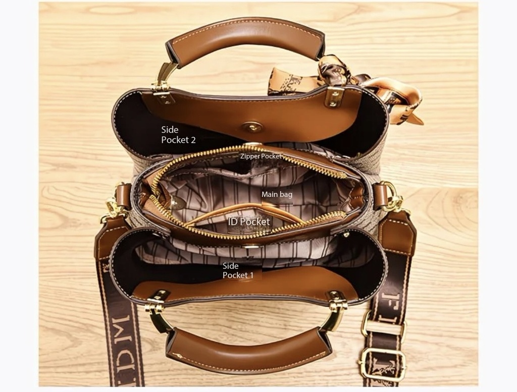 2026 New Fashion Printed Women’s Handbag | Elegant Top Handle & Crossbody Bag