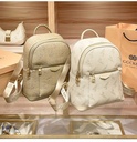  2025 Fashionable Genuine Leather Backpack – Hong Kong Exclusive Designer Print