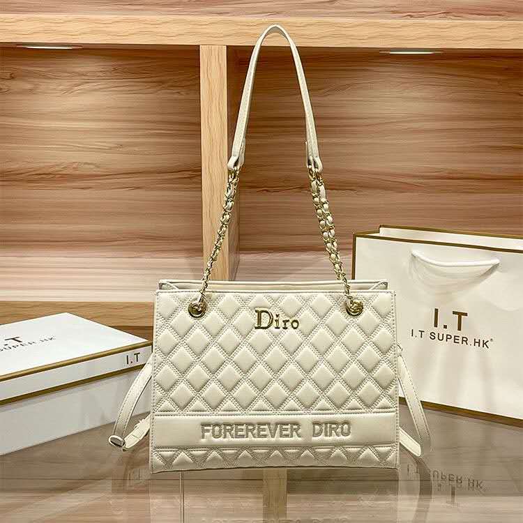 Hong Kong Exclusive | Genuine Leather Tote Bag |  New Arrival Elegant | Functional | All-Match Design